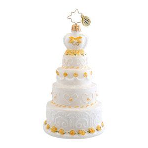Christopher Radko Bridal & Wedding Christmas Ornament